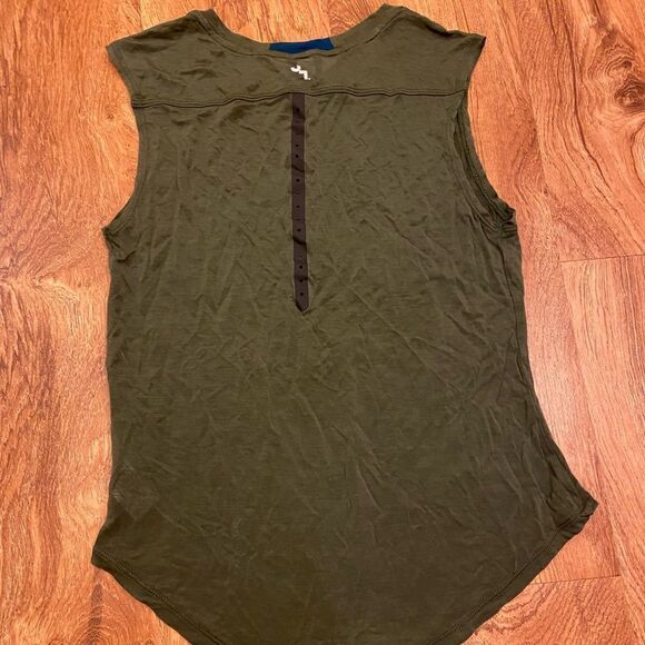 JoyLab army green workout tank top - Picture 2 of 3